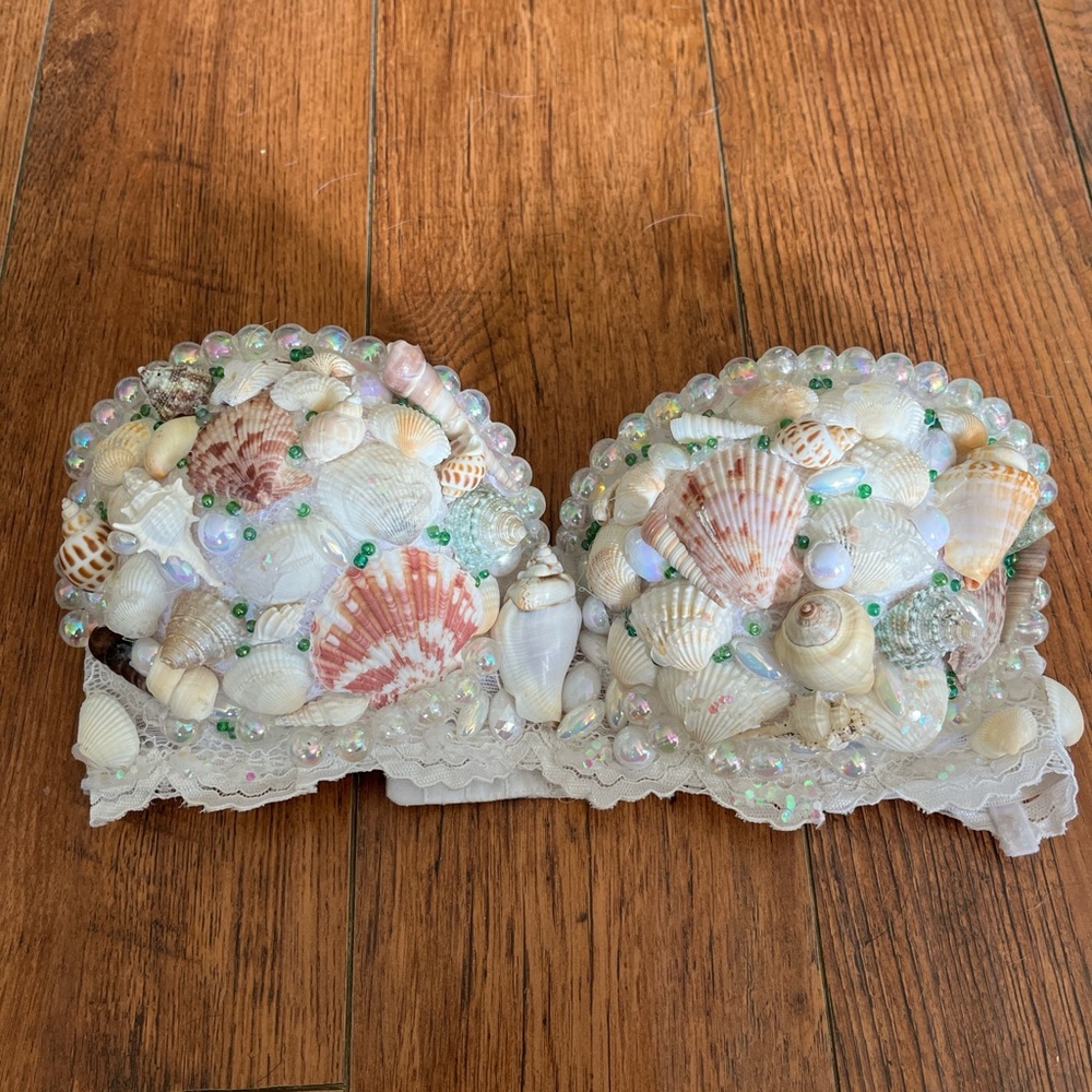 Handmade Mermaid Shell Bra